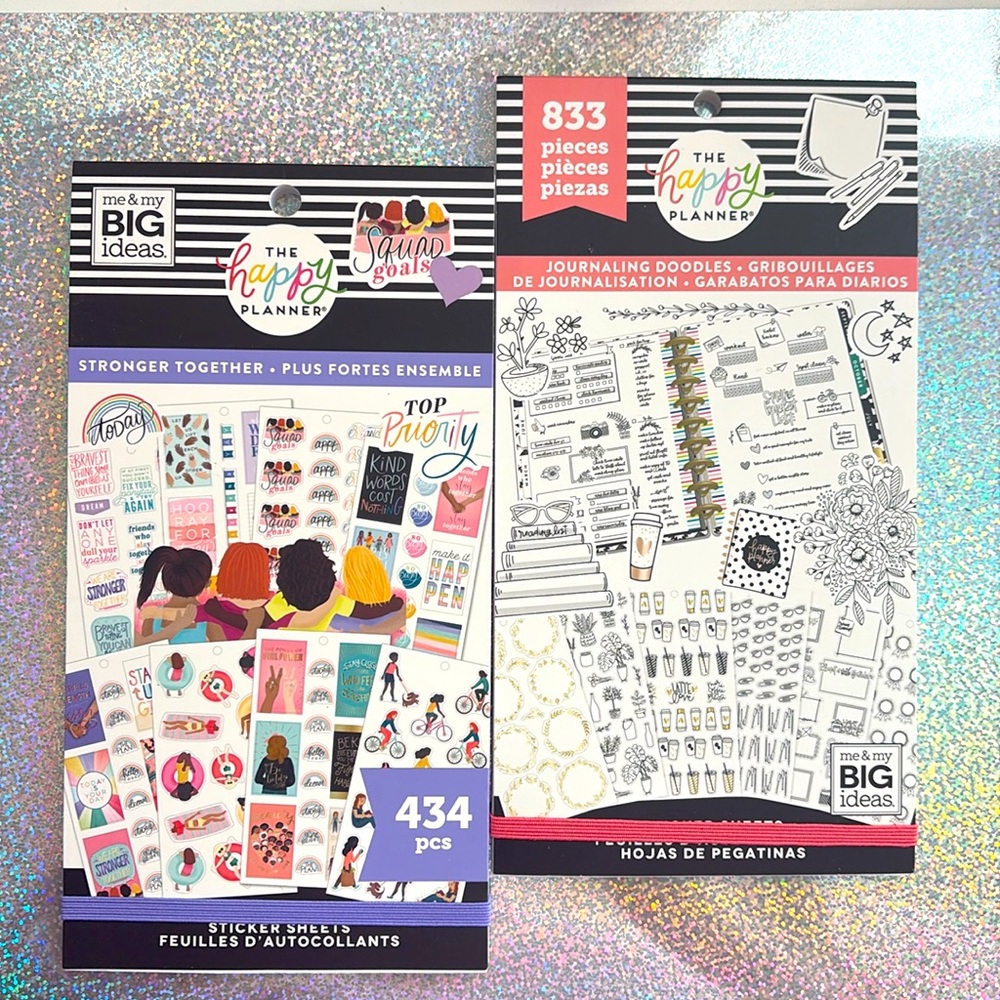Happy Planner stickers sheets